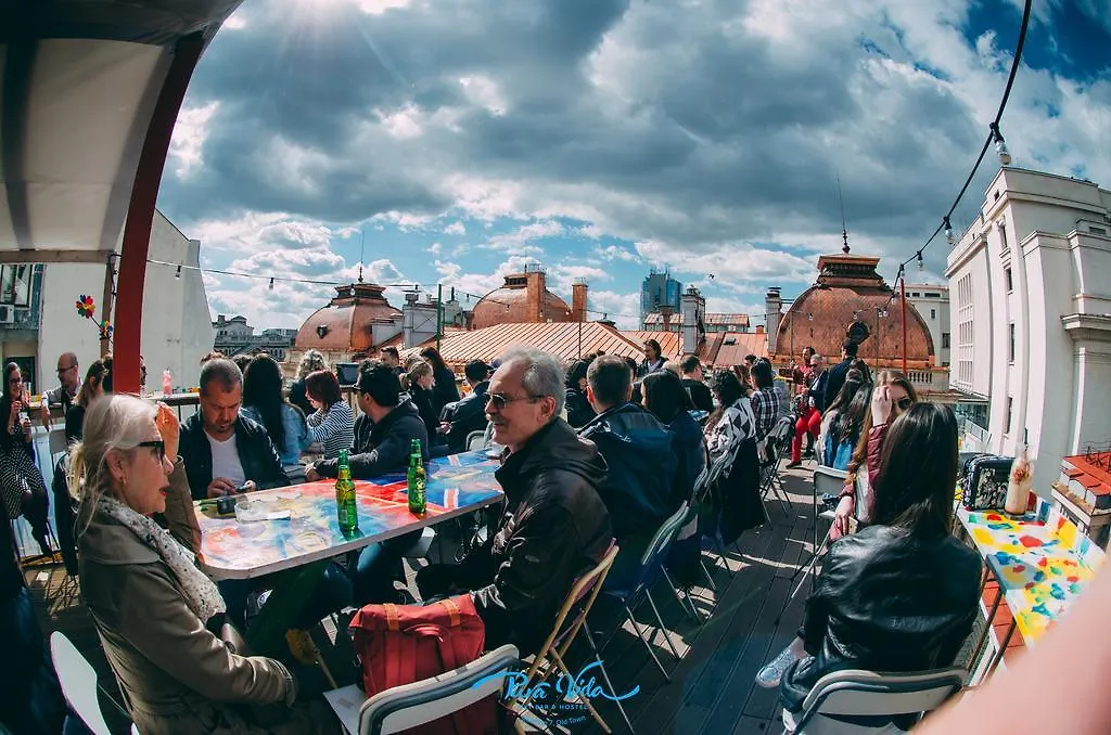 Pura Vida Sky Bar & Hostel Bucharest Romania